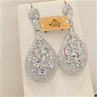 Orecchini Vidali Gioielli Donna in Argento Zircone ORAR-40-34 - ORAR-40-34